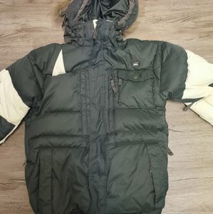 Nwot, 686 Down board jacket, unisex xs